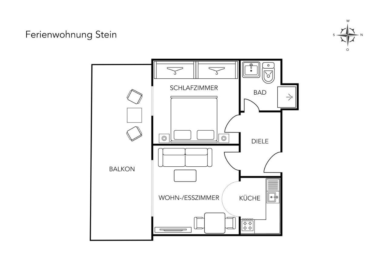 Ferienwohnung Steinmandl Oberstdorf Exteriér fotografie